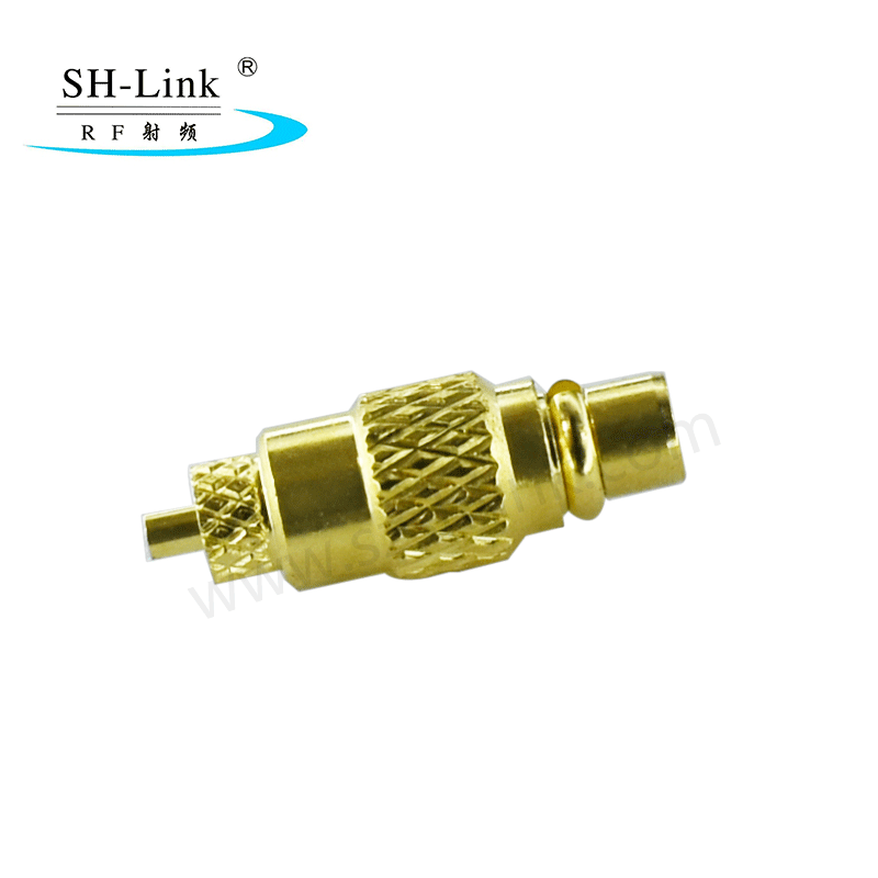 MMCX male plug connector, RF coax connector adapter